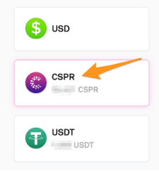 CSPR on Coinlist