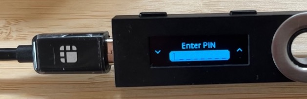 Unlock your Ledger device